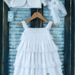 Φορεματάκι βάπτισης Κ100 MAKBABY - Ρουχαλάκια για βάπτιση