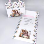 Προσκλητήρια βάπτισης με πριγκίπισσα | Newage invitation 24b009 va princess Προσκλητήρια βάπτισης με θέμα την πριγκίπισσα, τα ζώα του δάσους, ελαφάκια | Newage invitations 24b009 va princess, forest animals, deel Το προσκλητήριο κλείνει με κορδέλα. Προσκλήσεις για βάπτιση της εταιρίας NewAge invitations Μοναδικά σχέδια με την καλύτερη ποιότητα εκτύπωση